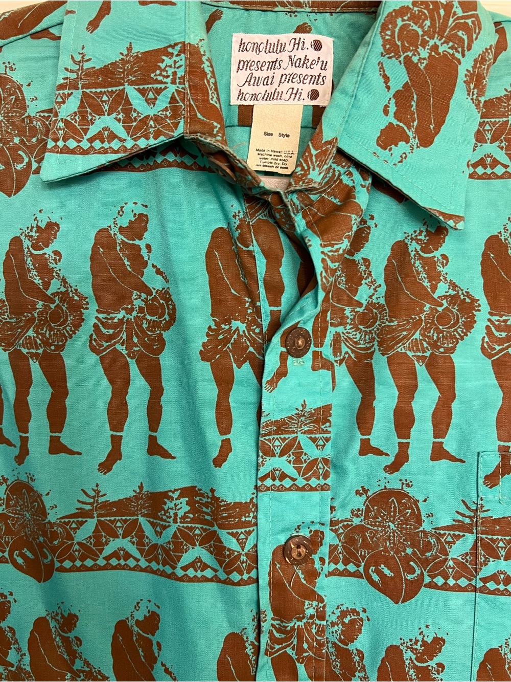 Nake’u Awai Kanē Kahiko 'Olapa Print